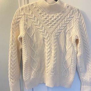 Philosophy cable knit sweater
